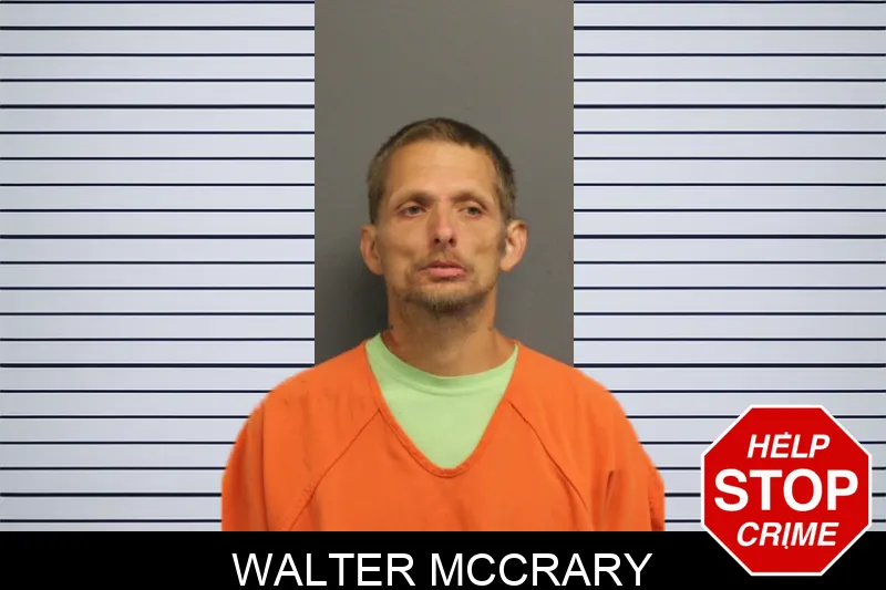 Walter McCrary mugshot