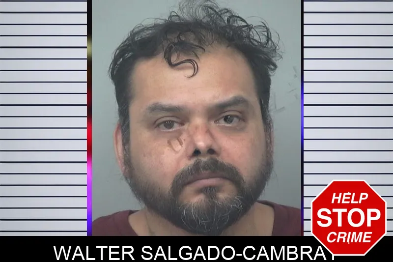 Walter Salgado-Cambray mugshot