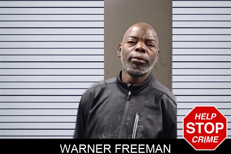Warner Freeman mugshot