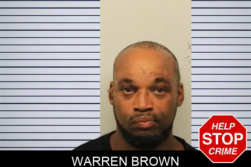 Warren Brown mugshot