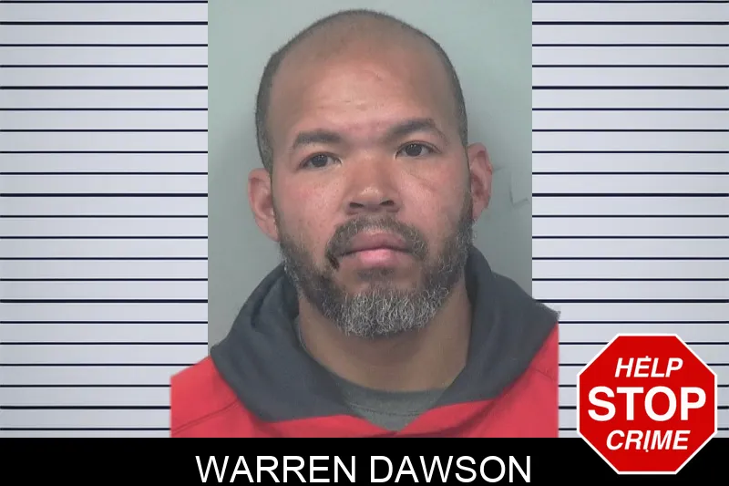Warren Dawson mugshot