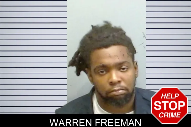 Warren Freeman mugshot