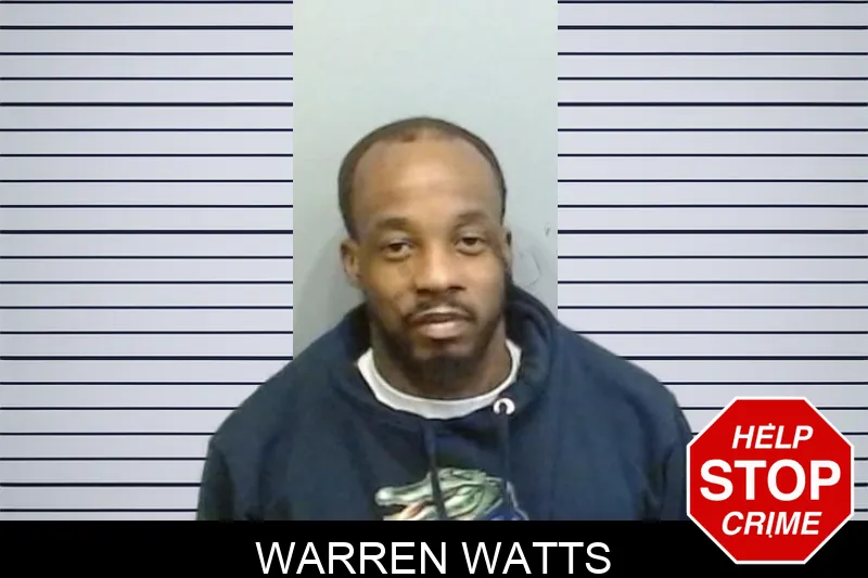Warren Watts mugshot