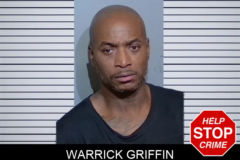 Warrick Griffin mugshot