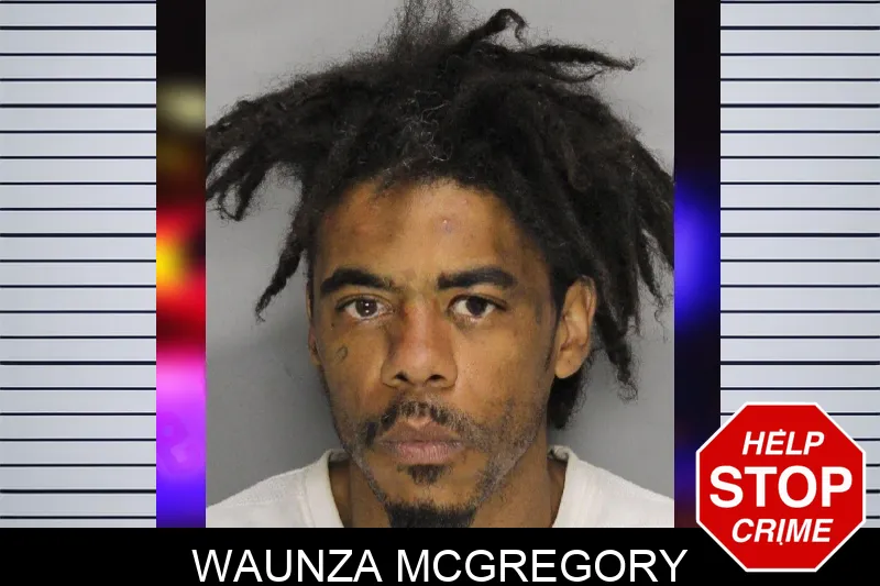 Waunza McGregory mugshot