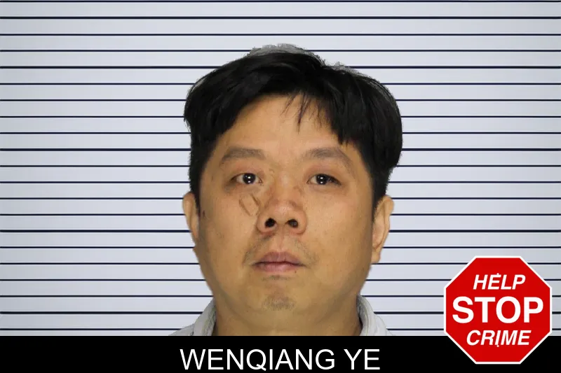Wenqiang Ye mugshot – Cobb County , Georgia Wenqiang Ye mugshot