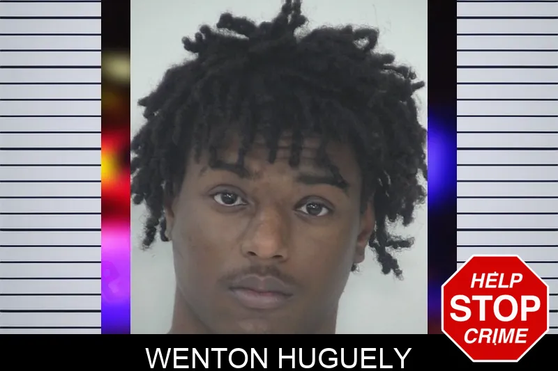 Wenton Huguely mugshot