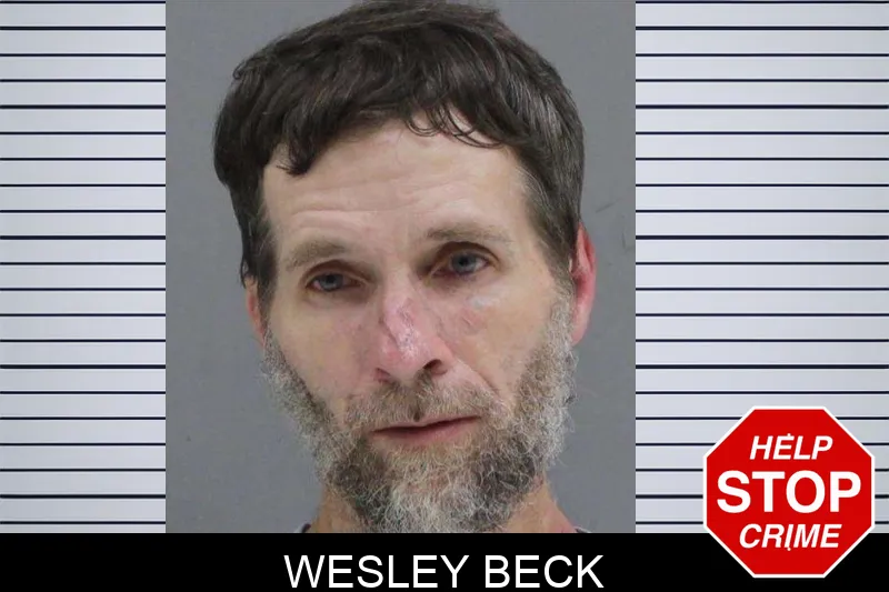 Wesley Beck mugshot