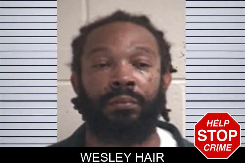 Wesley Hair mugshot