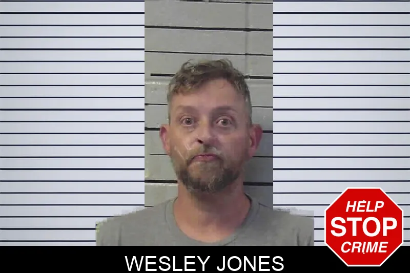 Wesley Jones mugshot