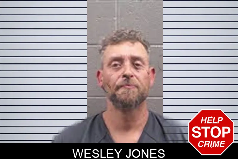 Wesley Jones mugshot