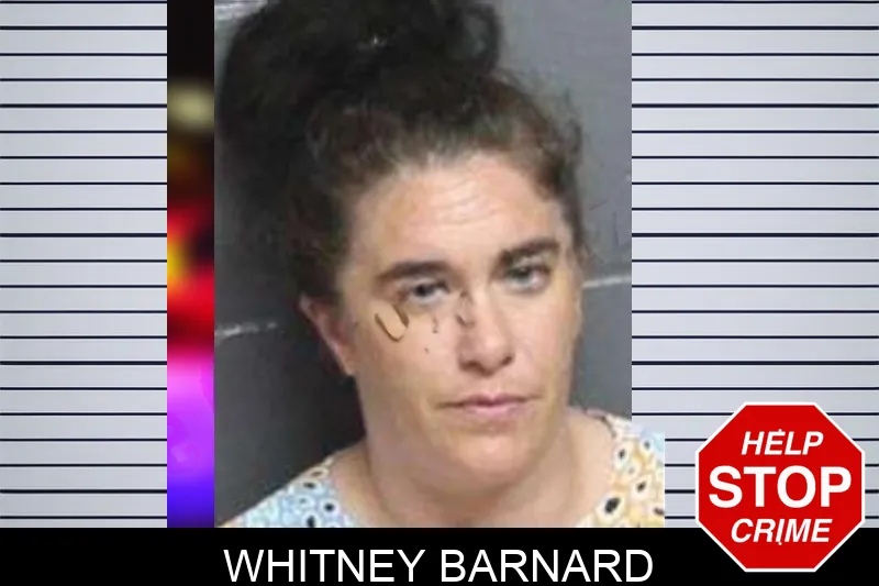 Whitney Barnard mugshot