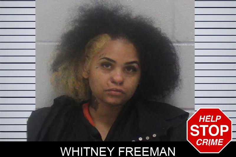 Whitney Freeman mugshot