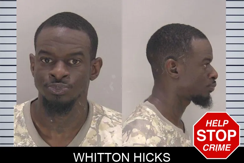 Whitton Hicks mugshot