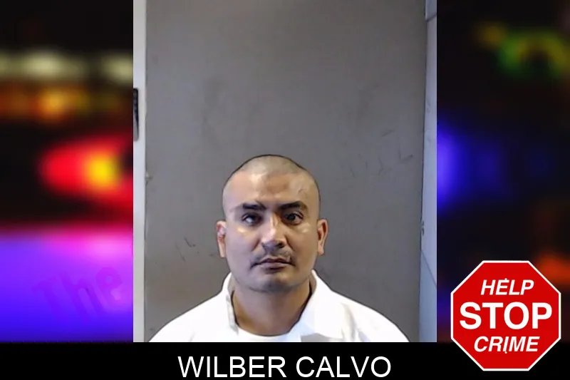 Wilber Calvo mugshot