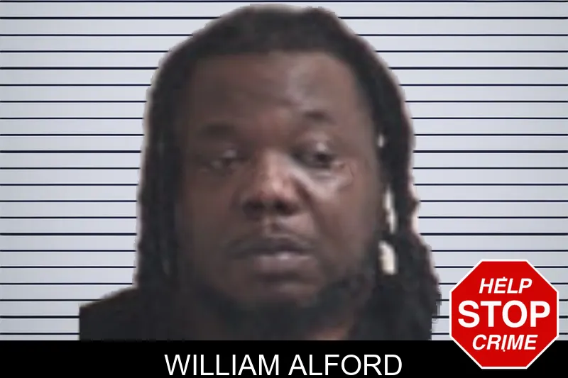 William Alford mugshot
