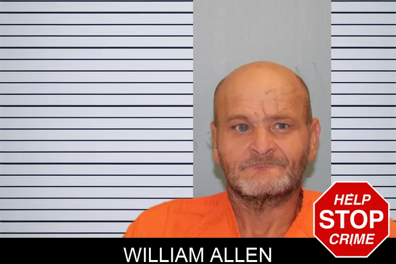 William Allen mugshot
