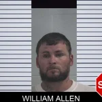 William Allen mugshot