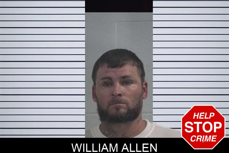 William Allen mugshot