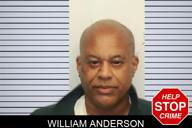 William Anderson mugshot