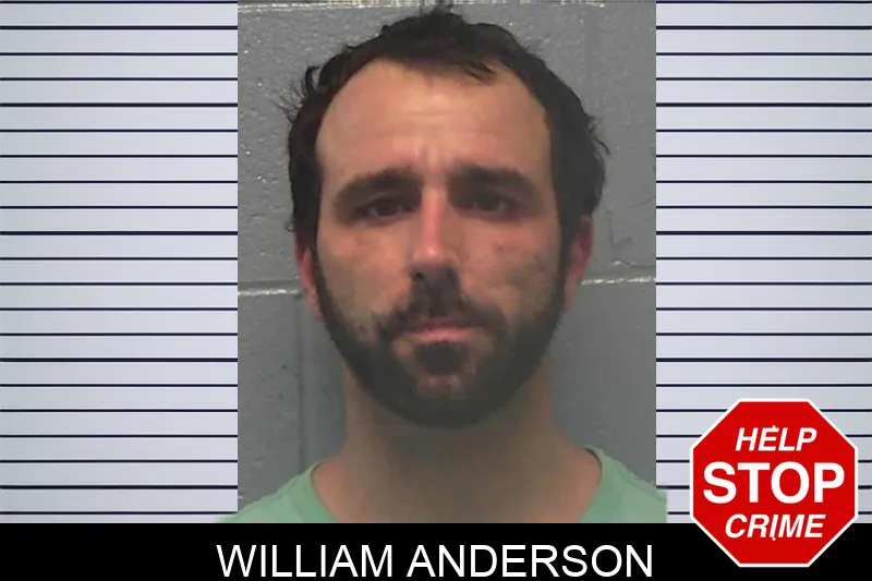 William Anderson mugshot