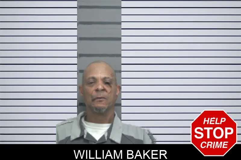 William Baker mugshot