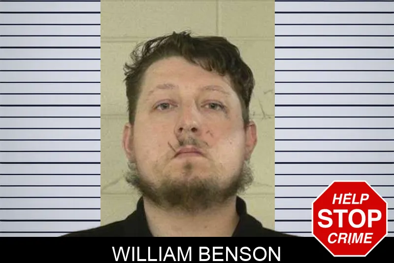 William Benson mugshot