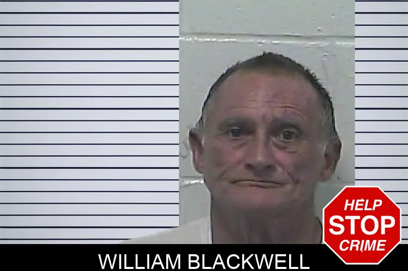 William Blackwell mugshot