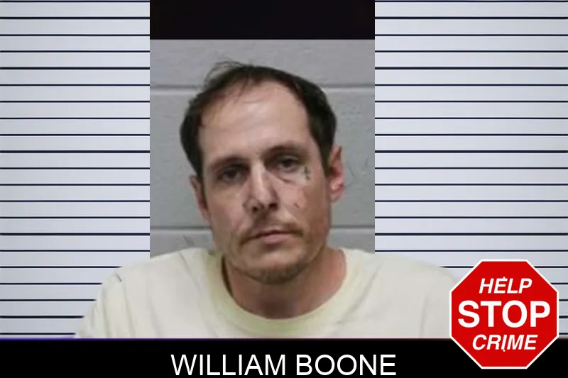 William Boone mugshot