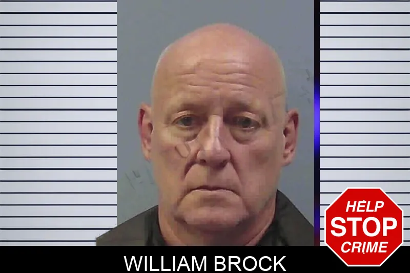 William Brock mugshot