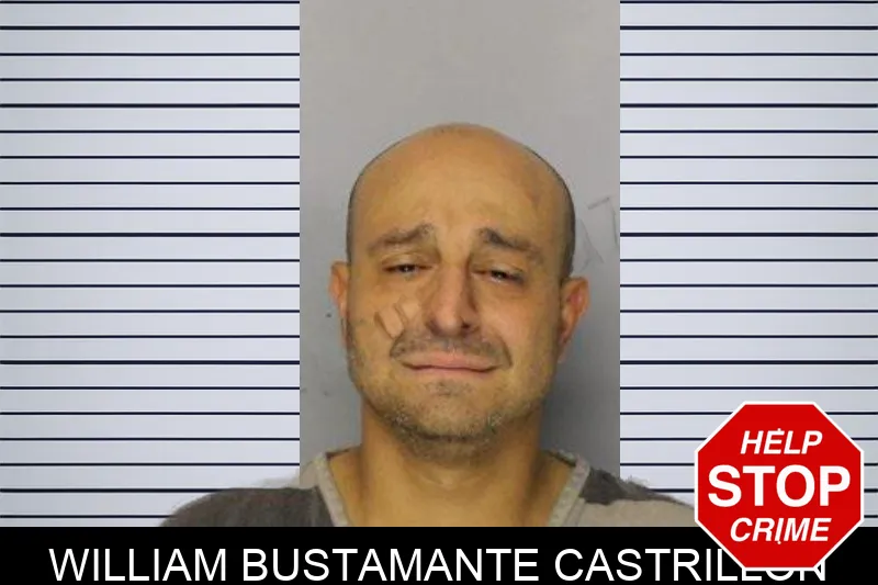 William Bustamante Castrillon mugshot