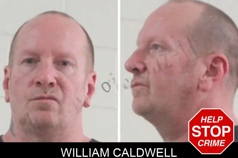 William Caldwell mugshot