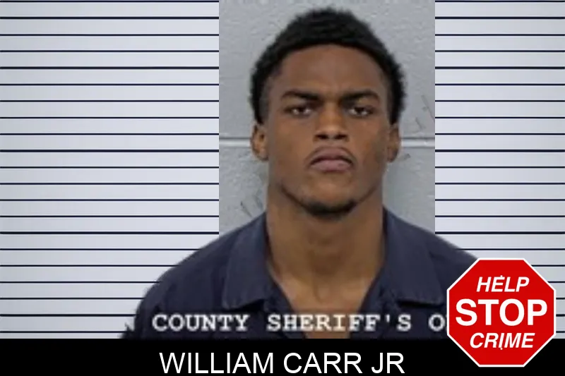 William Carr Jr mugshot
