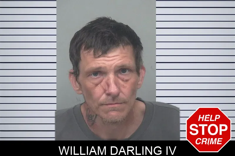 William Darling IV mugshot