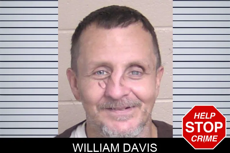 William Davis mugshot