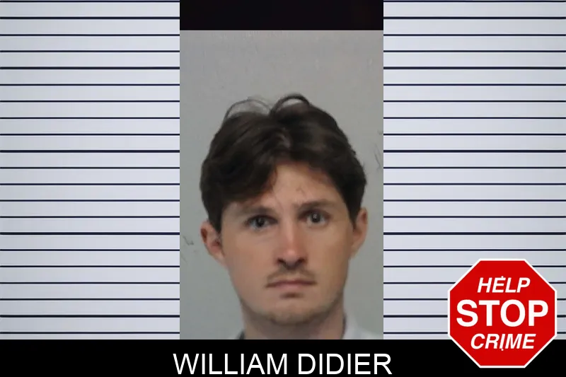 William Didier mugshot