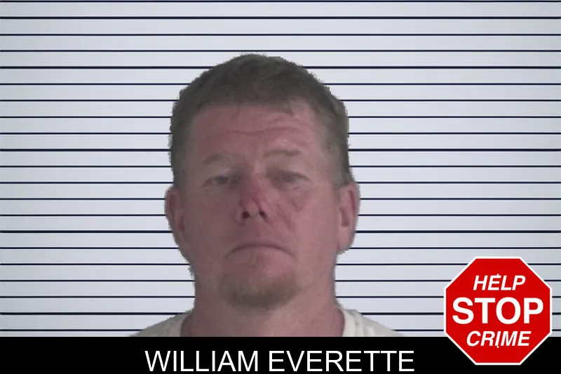 William Everette mugshot