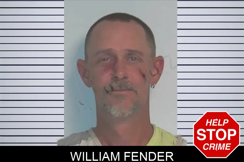 William Fender mugshot – Berrien County , Georgia William Fender mugshot