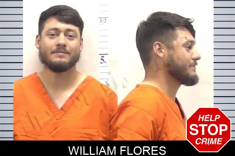 William Flores mugshot