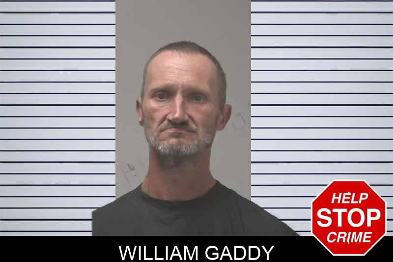 William Gaddy mugshot
