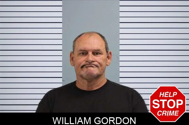 William Gordon mugshot