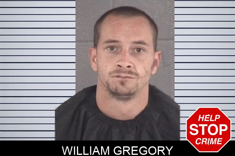 William Gregory mugshot