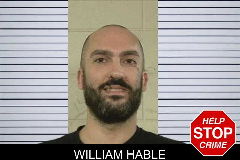 William Hable mugshot