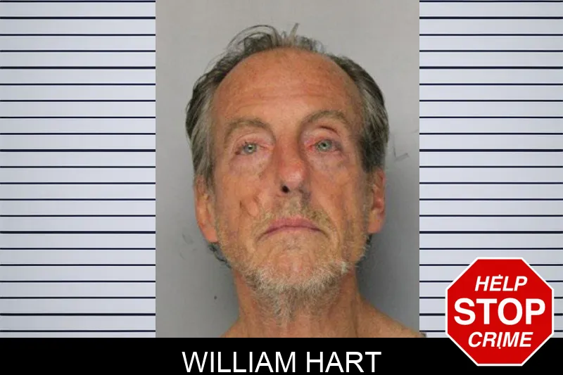 William Hart mugshot