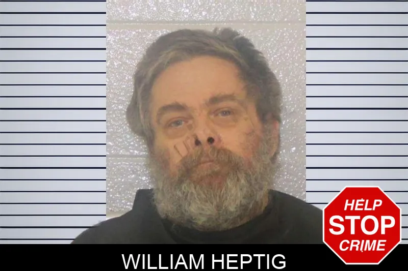 William Heptig mugshot