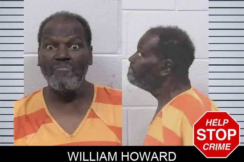 William Howard mugshot