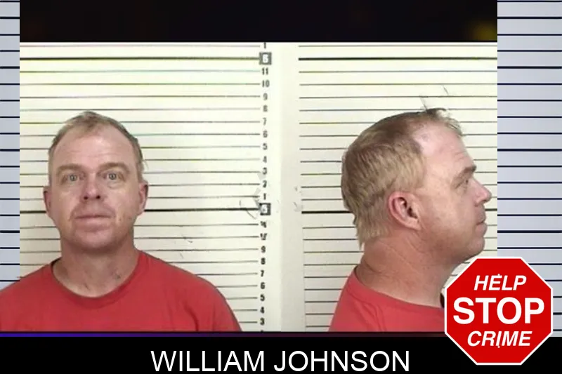 William Johnson mugshot