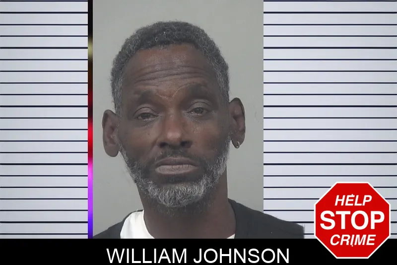 William Johnson mugshot