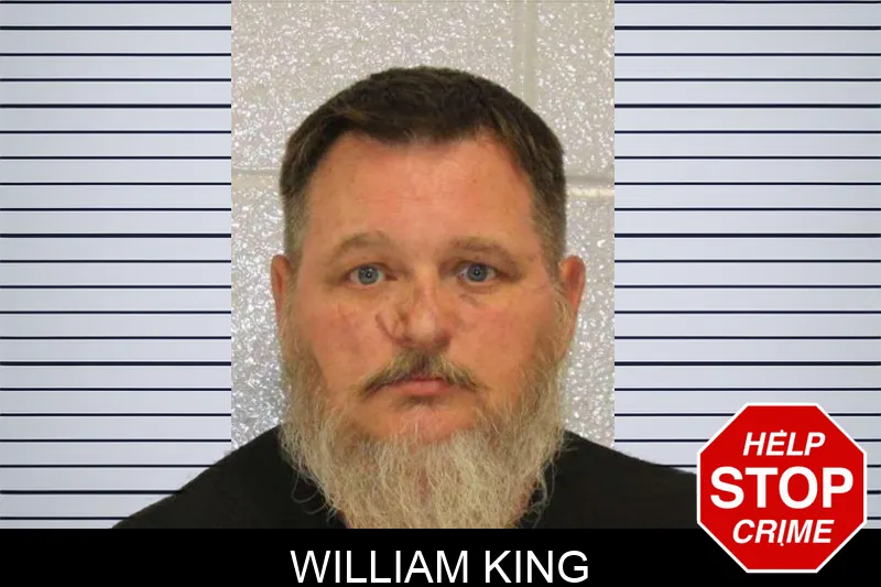 William King mugshot