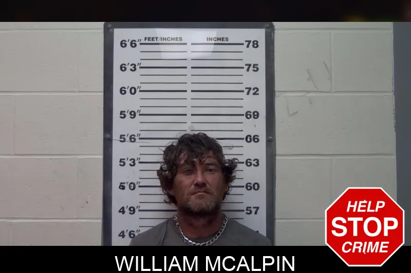 William McAlpin mugshot